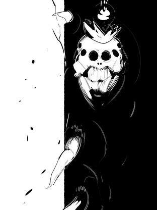 Monochrome commission examples